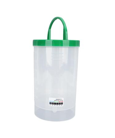 MOTHINESTO enema set portable to relieve constipation roller switch reusable removable inlet-icing set for colon cleaning (1200 ml green bucket + catheter + 10 1200 ml green bucket + 10 intestinal cleaners