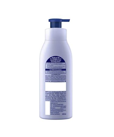 Nivea Rose and Argan Oil Body Lotion 400ml - Hydrating Formula for Dry Skin - Buy Online on SooperMarket.com