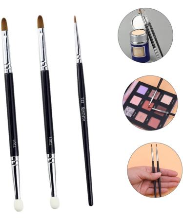 Baluue 1 Set Concealer Brush Makeup Brushe Eyeshadow Brush Makeup Handle Brush Lip Black Man-made Fiber - Buy Online on SooperMarket.com