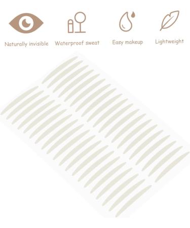 minkissy 20 Sheets Double Eyelid Sticker 2 Sided Tape Double Sided Boobtape Double Sides Tape Invisible Tape Invisible Eye Stickers Makeup Tool Makeup Stickers Breathable Eye Patch - Buy Online on SooperMarket.com
