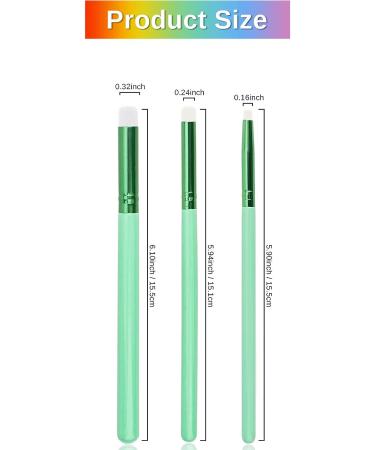 Yoseng Mini Ink Blending Brushes for Card Making - Set of 18 Brushes in 3 Models & 6 Colors - Small Art Blending Tool for Intricate Details - Buy Online on SooperMarket.com