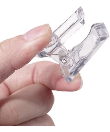 12Pcs Polygel Nail Clips for Quick Dual Form Acrylic Nail Extension - Buy Online on SooperMarket.com