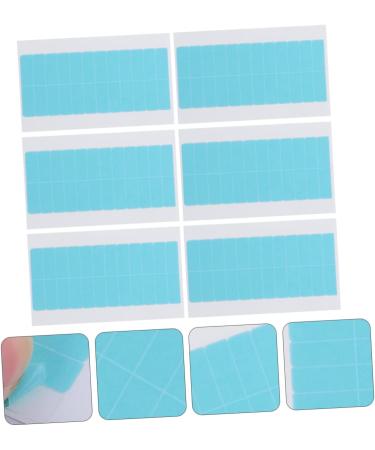 Mikinona 6 Sheets Double Sided Adhesive Hair Extension Adhesive Strips for Hair Extension Double Sided Wig Tape Hair Extension Holder Hair Extension Extension Tape 2.5x1.5cm Assorted Color - Buy Online on SooperMarket.com