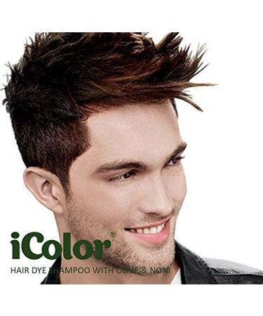 Great Lengths iColor Burgundy Hair Dye Shampoo 10 Sachets (30ml) | Easy DIY Color in 20-30 Minutes | International Shipping Available - Buy Online on SooperMarket.com