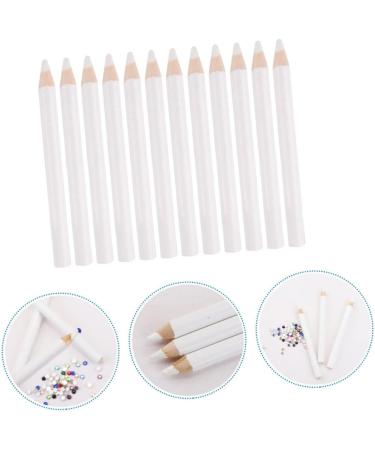 DOITOOL 60 Pcs Nail Point Drill Pencil Manicure Accessory Creative Manicure Pen Beads Crystal Diamond Pen Nail Art Picking Pen Nail Gem Jewelry Pen Gems Accessories Wood Rhinestones White - Buy Online on SooperMarket.com