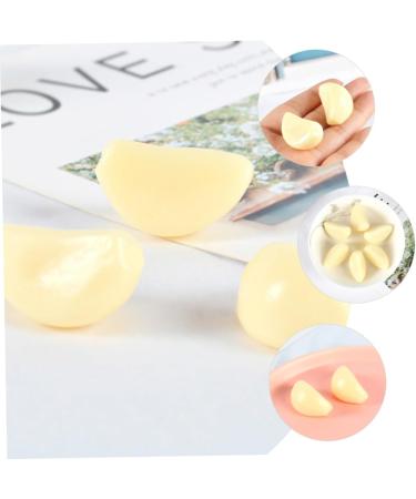 10pcs Keychain Artificial Plants Realistic Vegetable Fake Garlic Flakes Props Clove Fake Vegetables - Buy Online on SooperMarket.com