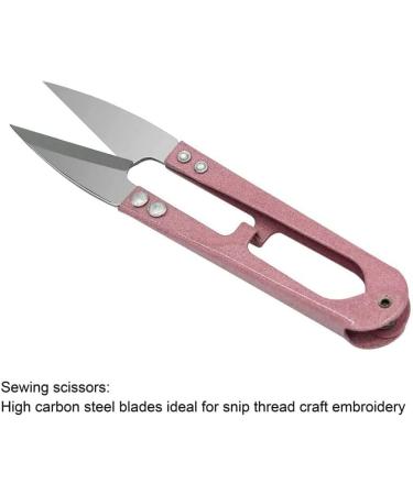 Weaving Needle and Threads Set with Stainless Steel Needles and Scissors for Hand Sewing Hair Extensions and Lace Wig DIY - 3 Rolls Black Thread - Buy Online on SooperMarket.com