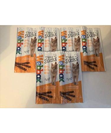 Surrey Feed Webbox Tasty Sticks Cat Treats - Chicken and Liver (Pack of 3)