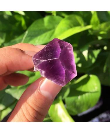1pcs Natural Amethyst Scepter Quartz Crystals Cluster Minerals Stones fine Home Decoration Gifts Suitable for Furniture Decoration Full of Texture 50-80mm - Buy Online on SooperMarket.com