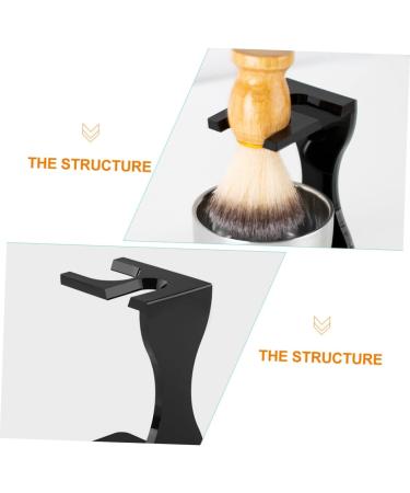 Angoily Men's Razor Set: Shaving Stand Bowl and Soap Holder - Essential Grooming Kit for Dads - Buy Online on SooperMarket.com