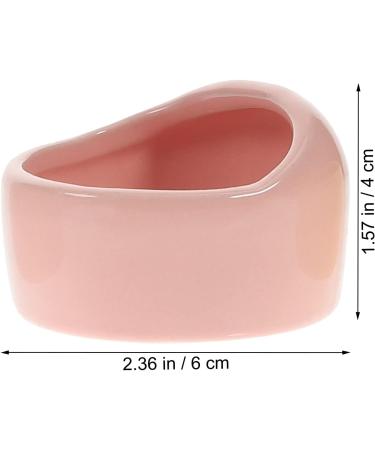 Balacoo Hamster Feeding Bowls- 3Pcs Pet Water Dispenser Ceramic Animal Dishes Food and Water Water Bowl for Mouse Dog (Random Color) - Buy Online on SooperMarket.com