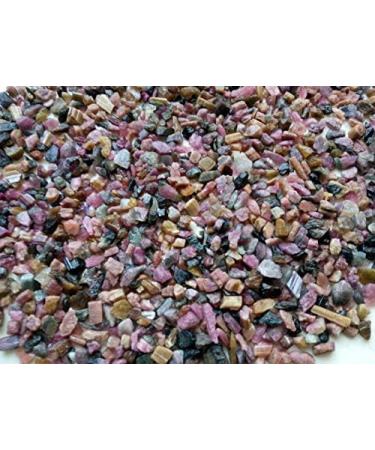 100g Natural Colour Tourmaline Quartz Crystal Stone Specimen Original Home Goods - Buy Online on SooperMarket.com