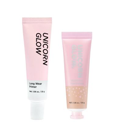 Unicorn Glow Long Wear Primer + Hydrating Foundation #2 Light Vanilla