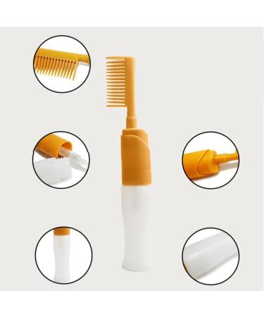 jklashfi 2X Hair Dyeing Comb Hair Dyeing Brush with Bottle DIY Combing Salon Dyeing Baking Oil Brush Hair Dye Tool - Buy Online on SooperMarket.com