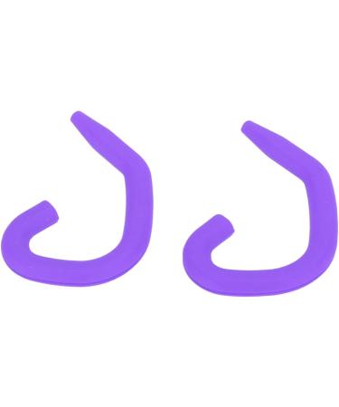 Ear Protector Hook Flexible Comfortable Ear Hook Washable Easy To Wear Silicone 10 Pcs for Kids(Purple) - Buy Online on SooperMarket.com