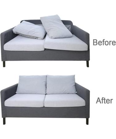 Non Slip Cushion Pad Tape - 4x10' Black Hook Loop Roll with Adhesive | Prevent Couch Cushions Sliding - Buy Online on SooperMarket.com