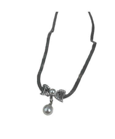 Oralgo's necklace with loop trailer elegant loop-heal chains necklace alloy material suitable for daily use and