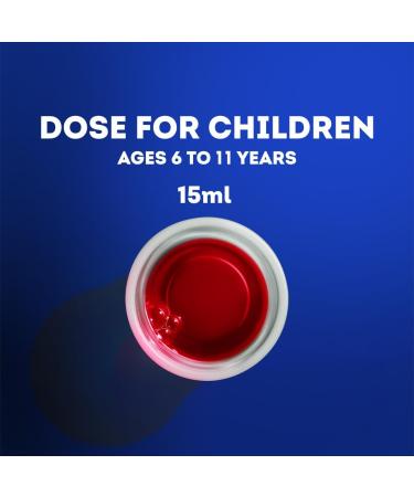 Vicks Children's NyQuil Cold and Cough Syrup Multi-Symptom Relief from Cough Runny Nose Sneezing Berry Flavoured Ages 6+ 236 mL - Buy Online on SooperMarket.com