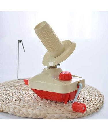 Yarn Winder, Knitting Yarn Ball Winder,Knitting Wool Winder Holder, Swift Table Top Hand Operated Winder,Manual Wool Yarn Cone Ball Winder - 180x135x100mm