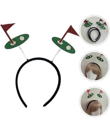 HOLIDYOYO Golf Ball Headband Sports Ball Head Bopper Game Day Sports Hairband Pompom Tiara Headband Hair Accessories for Women Girls Sports Party Favors - Buy Online on SooperMarket.com