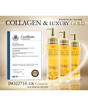 3W Clinic Collagen Luxury Gold Essence 150ml - Best Anti-Aging Serum for Radiant Skin | International Shipping - Buy Online on SooperMarket.com