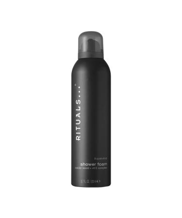 RITUALS Homme Invigorating Classic Foaming Shower Gel - Fragrant Body Wash with Cedar Wood & Vitamin E Complex - 6.7 Fl Oz