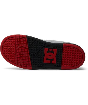 DC Shoes Boys Crisis 2 Sneaker - Grey Red | Size 39 EU | Stylish & Durable International Shipping - Buy Online on SooperMarket.com