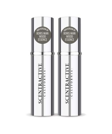 CA Perfume Impression of Boris Man Wood Essence For Men Replica Version Fragrance Dupes Concentrated Long Lasting Eau de Parfum Spray Refillable Atomizer Bottle 0.17 Fl Oz/5ml-X2 BVLGR BORIS MAN WOOD ESSENCE IMPRESSION 0.34 Fl Oz (Pack of 1)
