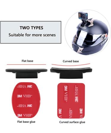 YHSPORT GoPro Adhesive Mounts - 36PCs 3M Glue Pads for Flat & Curved Surfaces Perfect for GoPro & Action Cameras - Buy Online on SooperMarket.com