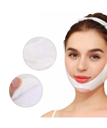 V Line Lifting Mask - Double Chin Reducer & Facial Slimming Strap | Elastic Face Shaping Bandage for Tightening & Lifting - Buy Online on SooperMarket.com