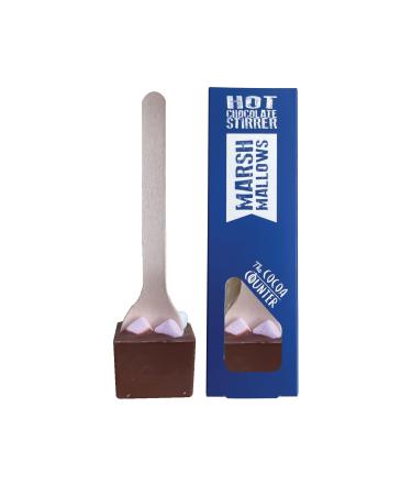 10 Milk Hot Chocolate Stirrers (Milk and Marshmallow)