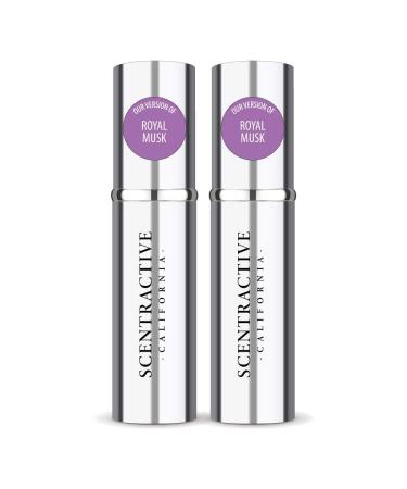 CA Perfume Impression of Emra Royal Musk For Women & Men Fragrance Concentrated Long Lasting Eau de Parfum Spray Refillable Glass Atomizer Bottle 0.17 Fl Oz/5ml-X2 EMRA ROYAL MUSK 0.34 Fl Oz (Pack of 1)