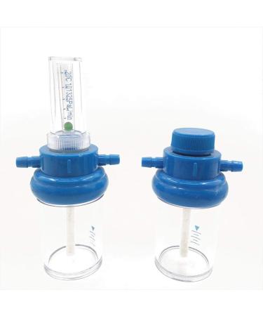 Practical Inhaler Buoy Type Inhaler O2 Pressure Reducer Gauge Flow Meter for Hospital Home Plastic Inhaler Flow Meter Humidification Bottle Supply System Bag - Buy Online on SooperMarket.com