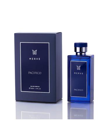 Merve Pacifico Premium Long Lasting Fragrance Luxury Scent For Men | Fruity Marine Woody