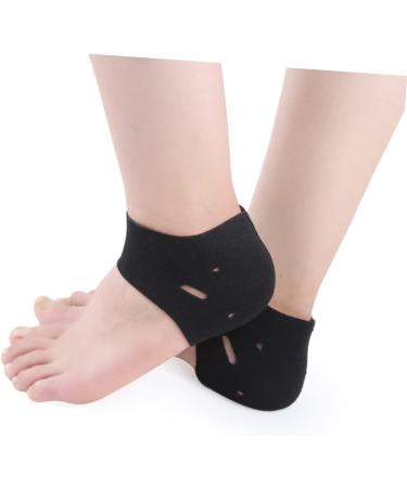Healeved 6 Pairs Foot Heel Cover Cup Protector Heel Sleeves for Cracked Heels Plantar Fascitis Socks Hydrating Socks Plantar Socks Warm Socks Toeless Socks Ripstop Socks Keep Warm - Buy Online on SooperMarket.com