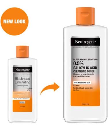 Neutrogena Blackhead Eliminating Cleansing Toner 200 ml - Pack of 1 - Buy Online on SooperMarket.com