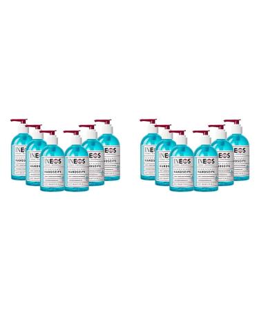 Ineos - liquid hand soap - antibacterial and moisturizing - with marine minerals - for the hands - pack of 6 x 250ml (pack with 2) 1 piece (12 pack) Sea minerals