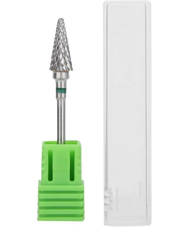 Tungsten Steel Nail Art Manicure Drill Electric Pedicure Manicure Grinding Head (Green Label) Gr nes Etikett - Buy Online on SooperMarket.com