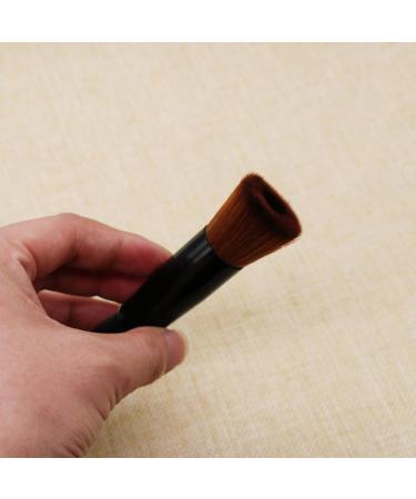 1PC Concave Makeup Brush Liquid Brushes Brush Large Face Brush Liquid Cream Blending Tool Cosmetic Applicator For Full Coverage(Black) - Buy Online on SooperMarket.com
