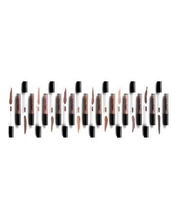 NYX Lip Lingerie Matte Liquid Lipstick in Exotic Warm Mahogany Red - Long-Lasting Finish - Buy Online on SooperMarket.com