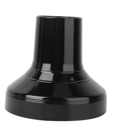 PLAFOPE 1pc Hair Styling Hood Hair Blower Protective Cover Hair Dryer Accessory Diffuser for Hair Black Abs