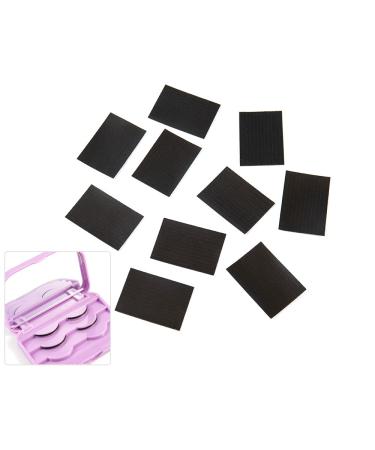 10 Pack Magnetic Strip for Flase Eyelashes Storage Case Organetic Magnetic Eyelash Flat Adhesive Magnetic Strips 6 Pari/Pack