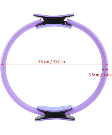 Buy Mokernali Pilates Ring Circle - 38cm Fitness & Yoga Trainer for Women - Double Handle Pelvic Floor & Thigh Workout at Home | International Shipping - Buy Online on SooperMarket.com
