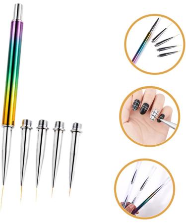 minkissy 1 Set Nail Art Drawing Pen Nails Brush Pen Nail Design Liner Nail Salon Supplies Manicure Painting Manicure Tools Manicure Drawing Tool Nail Painting Design Brush Painted - Buy Online on SooperMarket.com