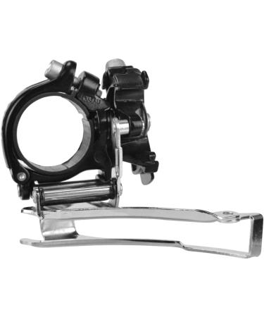 3 Speed Clamp On Front Bike Derailleur | Compatible with Top or Bottom Routing | for Mountain, Road, BMX Bicycles | Adjustable Clamp Size 31.8mm 34.9mm - Buy Online on SooperMarket.com