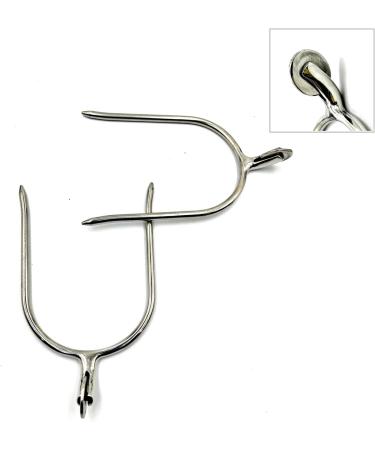 High-Quality Stainless Steel Wheel Spores | International Shipping | Men 30 Plug-In Spores Ball Swan Neck Hammer & Riffels Spores - Buy Online on SooperMarket.com