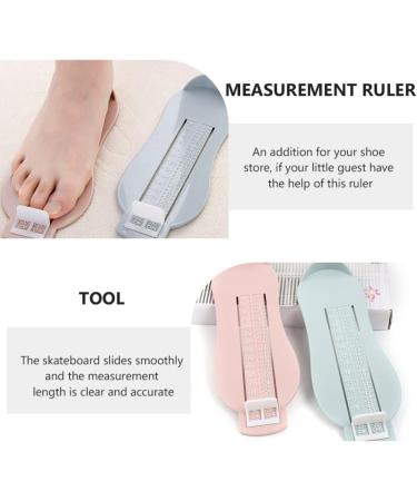 GANAZONO Toddler Foot Measuring Device Set - Baby & Kids Shoe Sizer for Accurate Foot Measurement | CHN Foot Length Gauge for Buying Shoes - Buy Online on SooperMarket.com