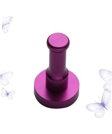 CHILDWEET Home Hooks Clothes Hanger Storage Hooks Stainless Steel Hangers Wall Purple Hanging Basket Heavy M Purple - Buy Online on SooperMarket.com