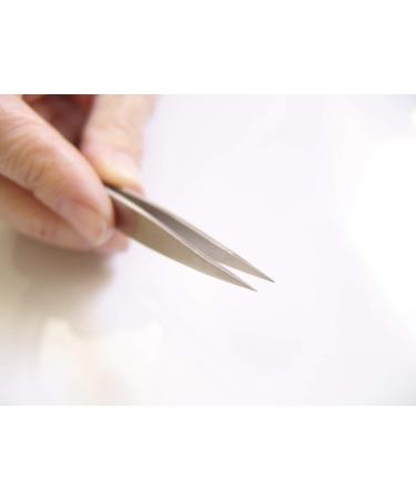 SEKI EDGE SS-514 Point Tweezer - Stainless Steel Precision Tweezers - Buy Online on SooperMarket.com