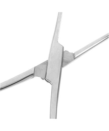 BELLIFFY Reptile Feeding Clip Reptile Tongs Feeding Snake Feeding Tongs Stainless Steel Silver - Buy Online on SooperMarket.com